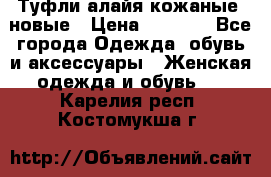 Туфли алайя кожаные, новые › Цена ­ 2 000 - Все города Одежда, обувь и аксессуары » Женская одежда и обувь   . Карелия респ.,Костомукша г.